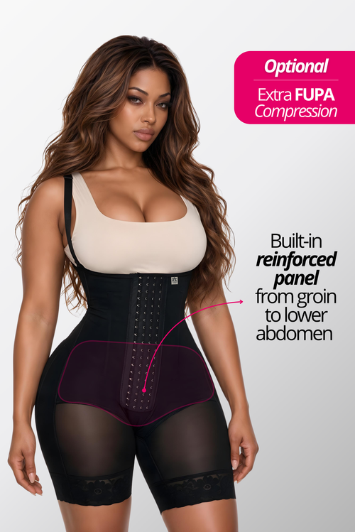 Tributo 1001 Thin Strap - Custom Colombian Faja - Stage 2 with Fupa Compression