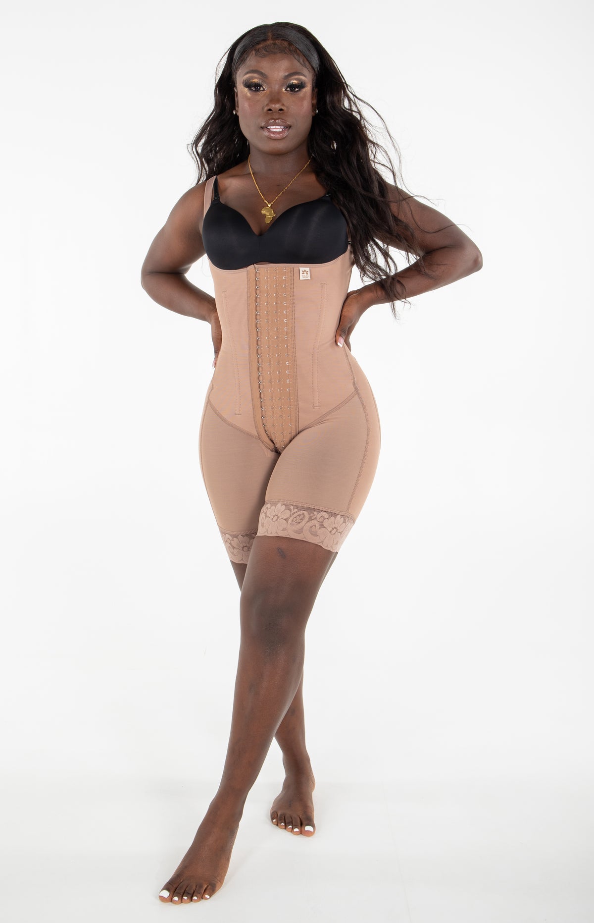 Custom Colombian Faja in options Color: cocoa