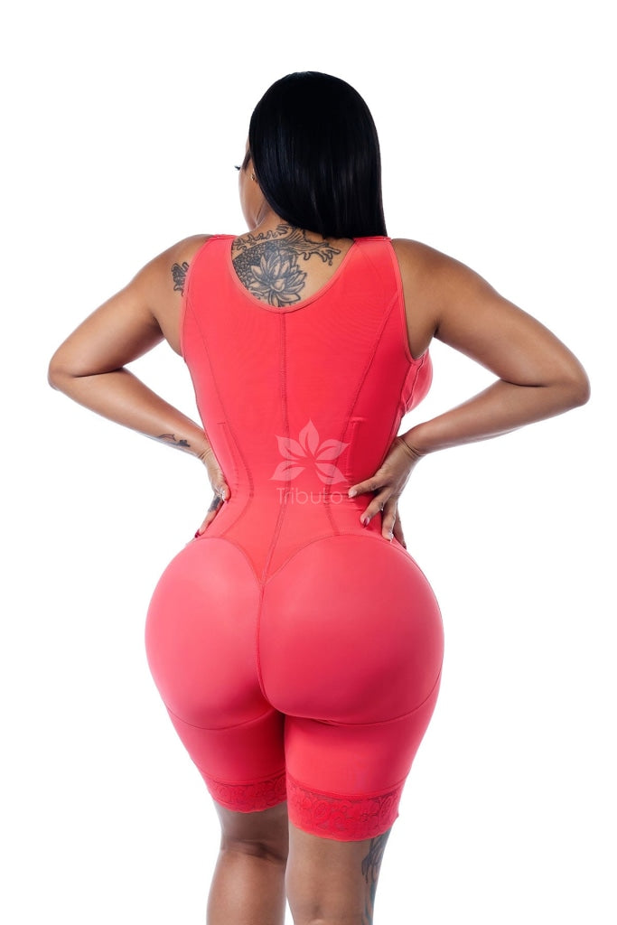 1007 Bra - Custom Faja Full Back / Coral Dreams 