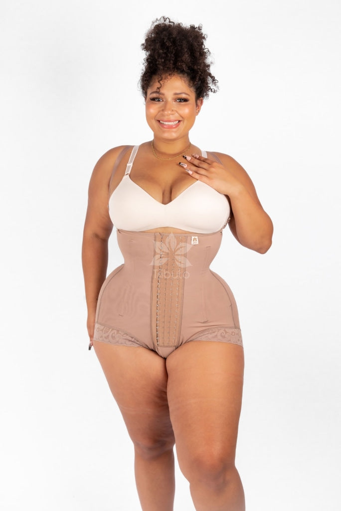 3001 Thin Strap - Classic Colors Body Cocoa / High (Wear From Your 4Th Week Post Op) Faja