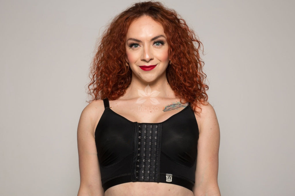 Custom Surgical Bra Thin Straps 4501