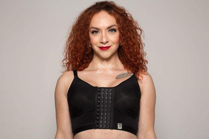 Custom Surgical Bra Thin Straps 4501