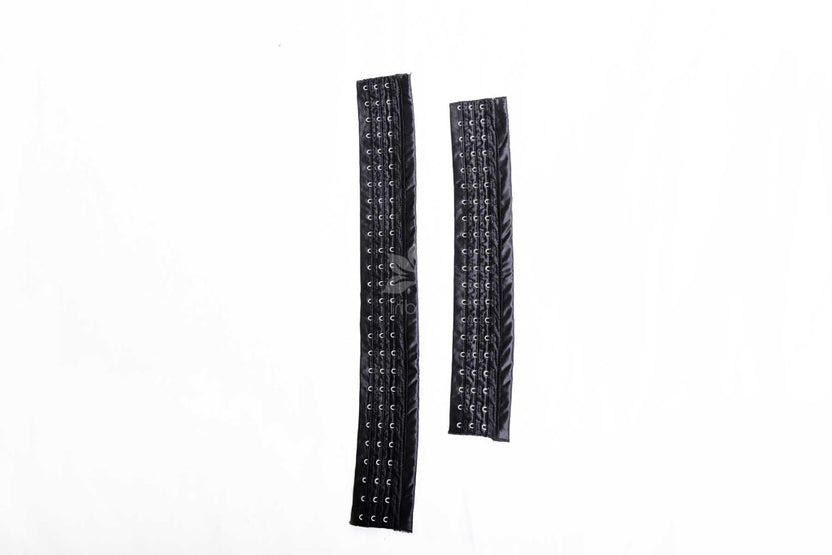 Extender With 3 Rows Of Hooks Long / Black Faja